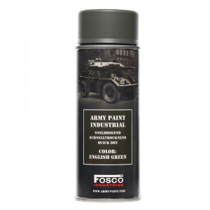 Spray army paint - English Green (FOSCO)